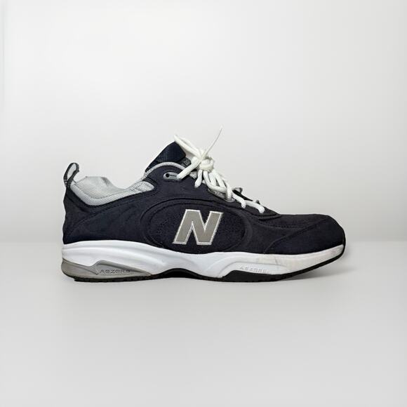 New Balance 77-76233 SureGrip Men’s 9B Black White ABZORB Work Walking Shoes - Picture 1 of 12